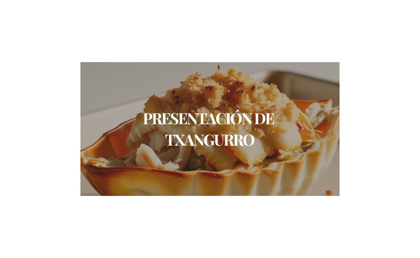 Cómo preparar Txangurro gratinado en casa